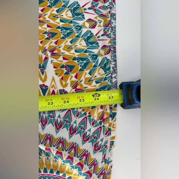 Allen B. By Allen Schwartz Women's Cut Out Back Colorful Scoop Neck Dress - Picture 12 of 15